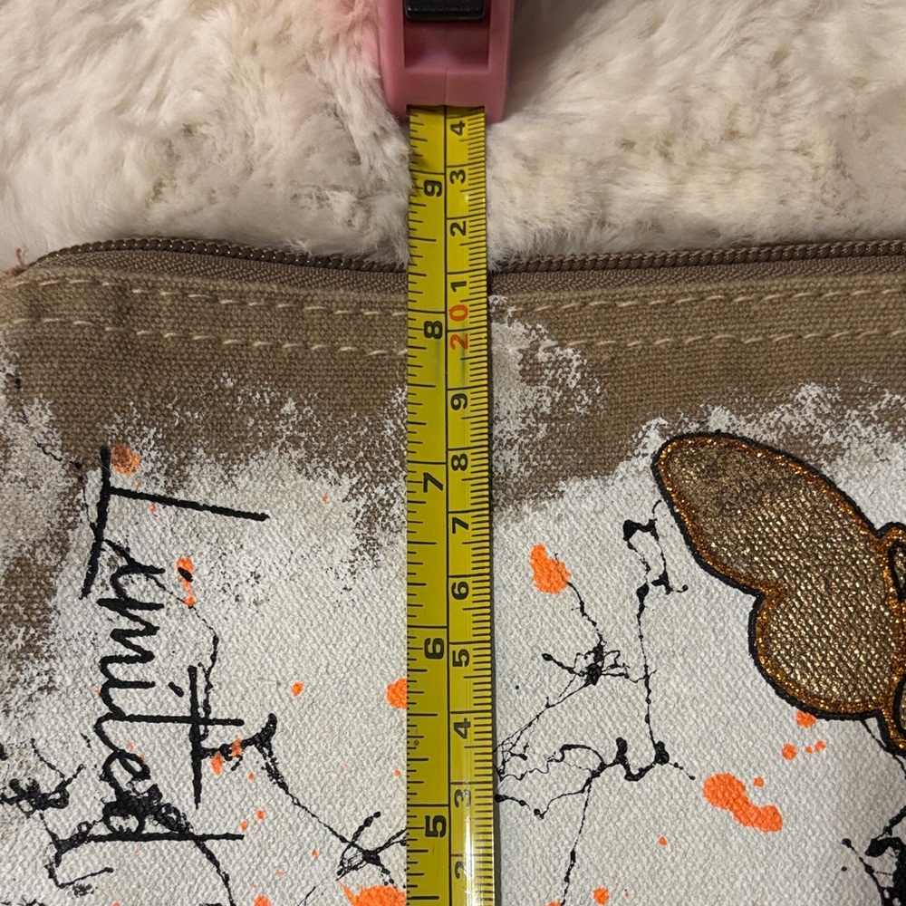 Saint Tropez West Clutch with Gold and Orange Accents - Picture 6 of 6